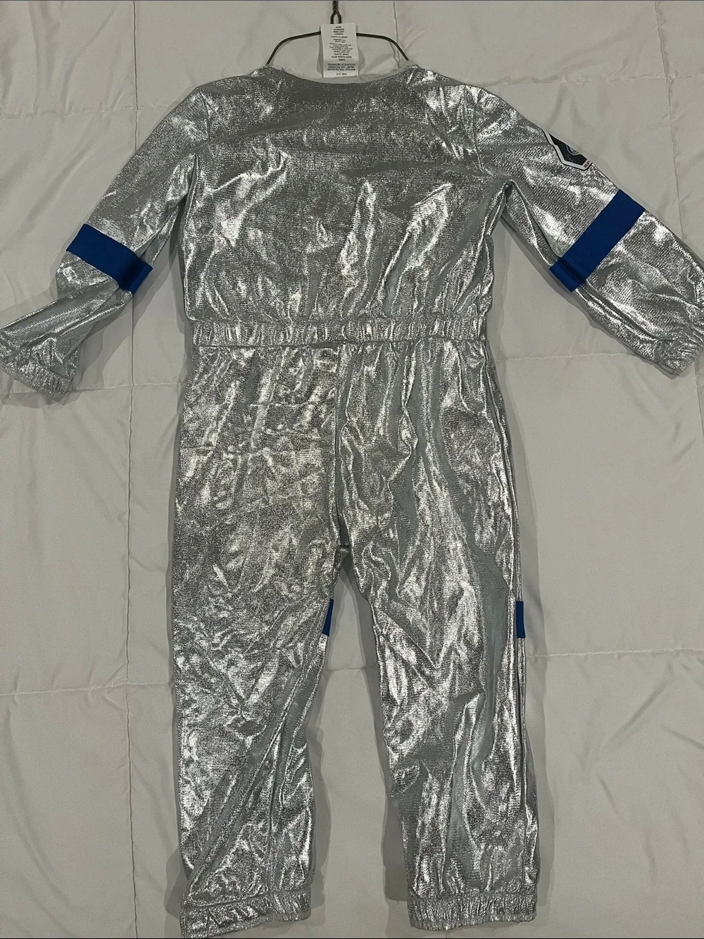 Silver Metallic Kids Space Costume - Size 2-3T - Picture 3 of 4